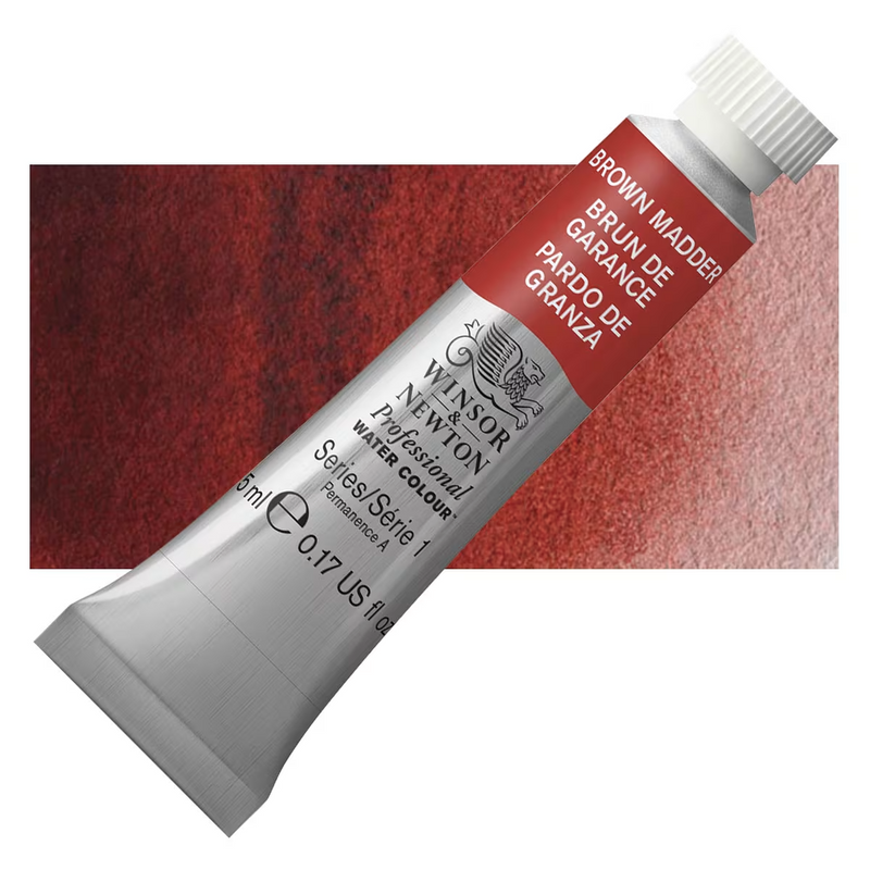 Winsor & Newton Artists Watercolour - Brown Madder - Winsor & Newton Artists Watercolour