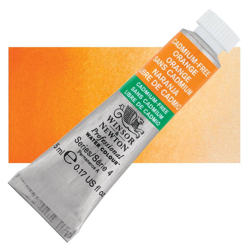 Winsor & Newton Artists Watercolour - Cadmium Free Orange - Winsor & Newton Artists Watercolour
