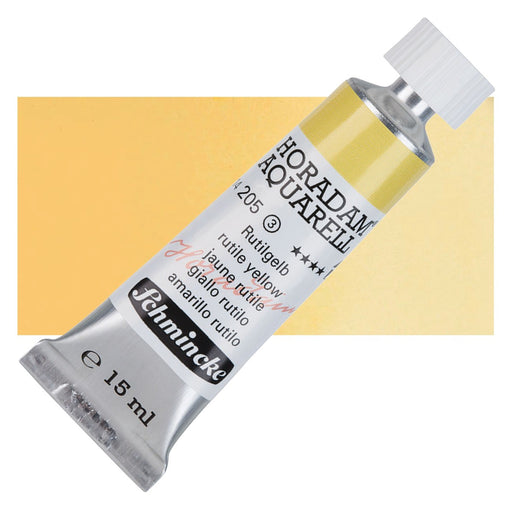 Schmincke Horadam Aquarell Watercolour Rutile Yellow