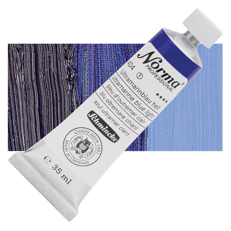 Schmincke Norma Professional Oil Colour Ultramarine Blue Light