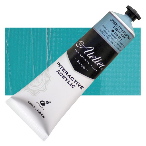 Atelier Interactive Artists' Acrylic - Cobalt Turquoise Light Hue