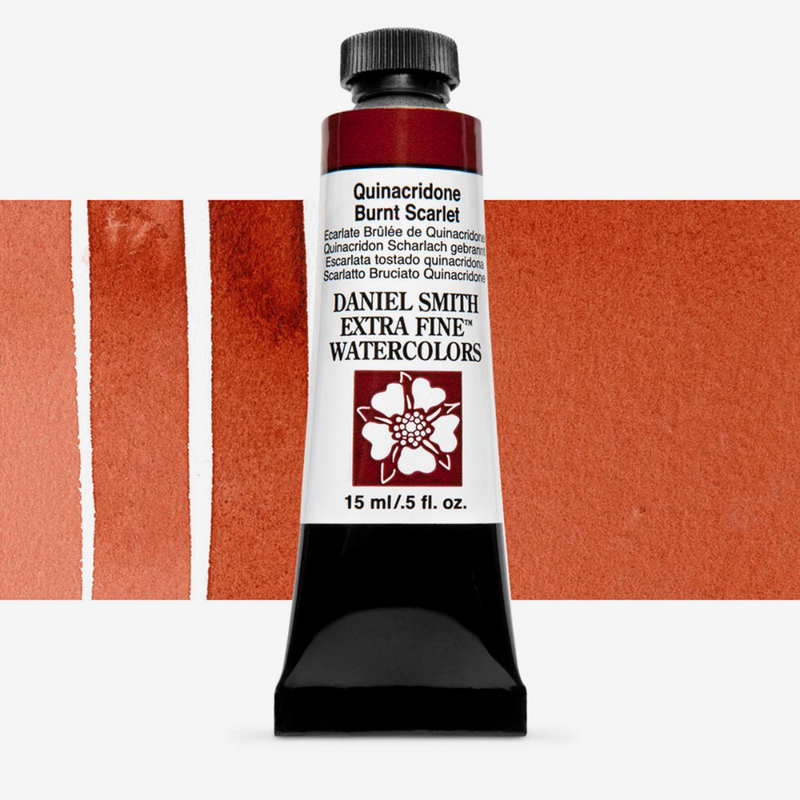 Daniel Smith Watercolour Quinacridone Burnt Scarlet