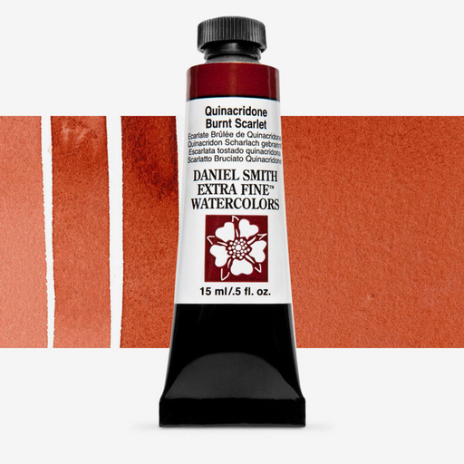 Daniel Smith Watercolour Quinacridone Burnt Scarlet