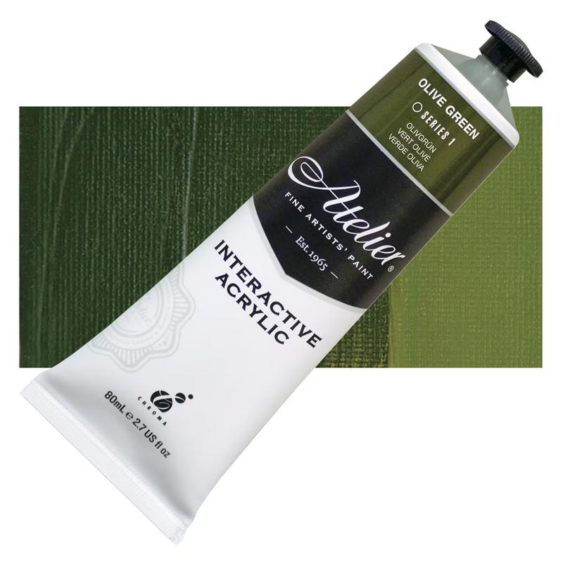 Atelier Interactive Artists' Acrylic - Olive Green