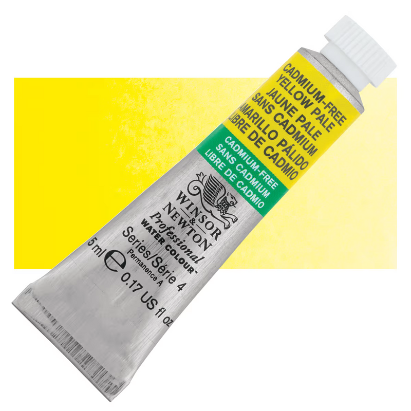 Winsor & Newton Artists Watercolour - Cadmium Free Yellow Pale - Winsor & Newton Artists Watercolour