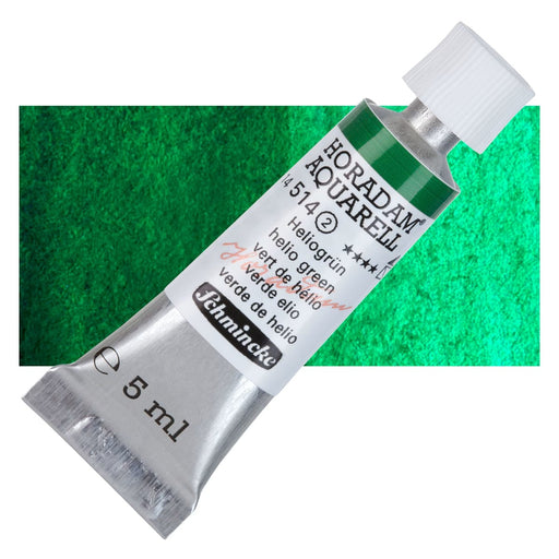 Schmincke Horadam Aquarell Watercolour Helio Green