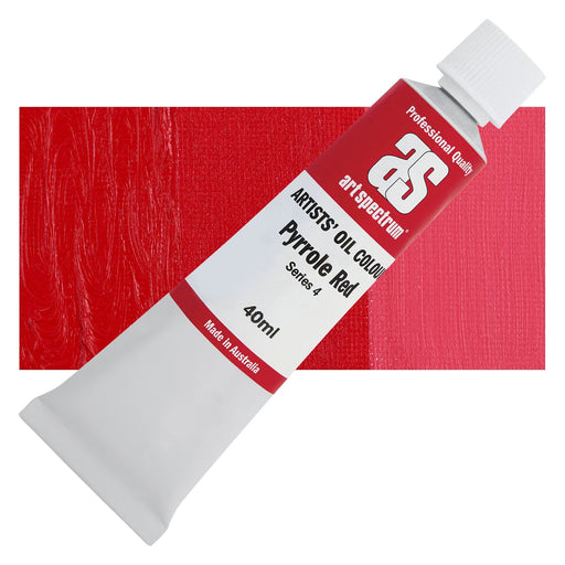 Art Spectrum Artists Oil Colour Pyrrole Red