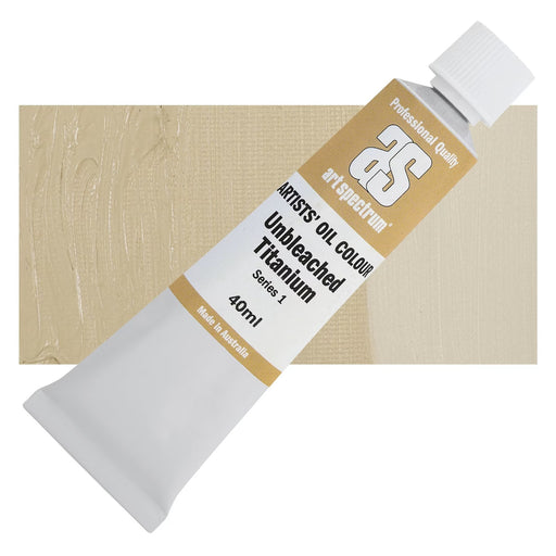 Art Spectrum Artists Oil Colour Unbleached Titanium