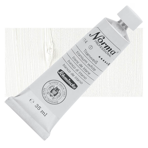 Schmincke Norma Professional Oil Colour Titanium White