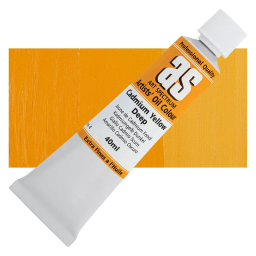 Art Spectrum Artists Oil Colour Cadmium Yellow Deep