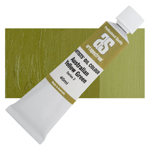 Art Spectrum Artists Oil Colour Australian Yellow Green