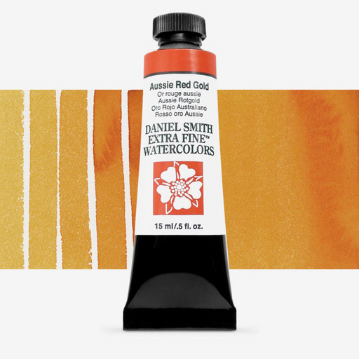 Daniel Smith Watercolour Aussie Red Gold