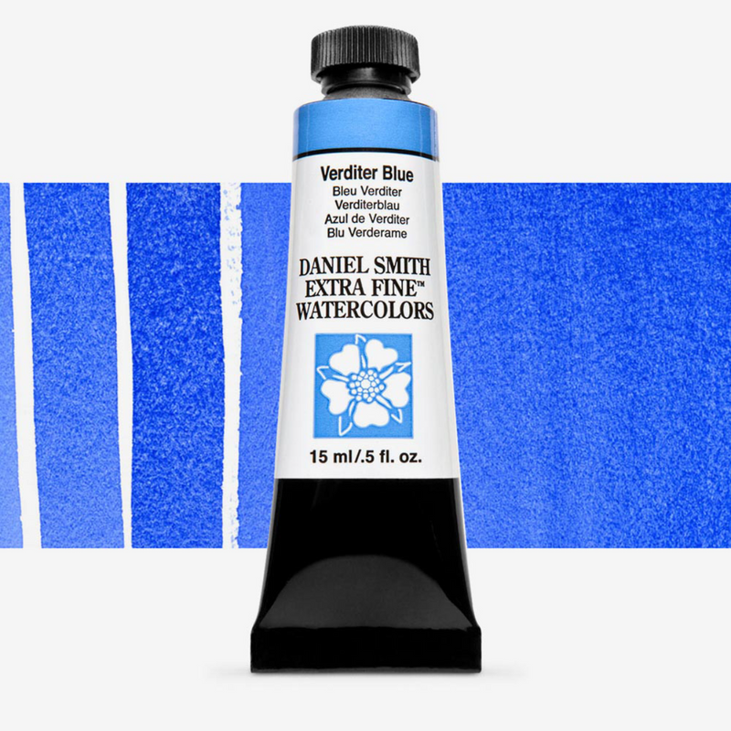 Daniel Smith Watercolour Verditer Blue