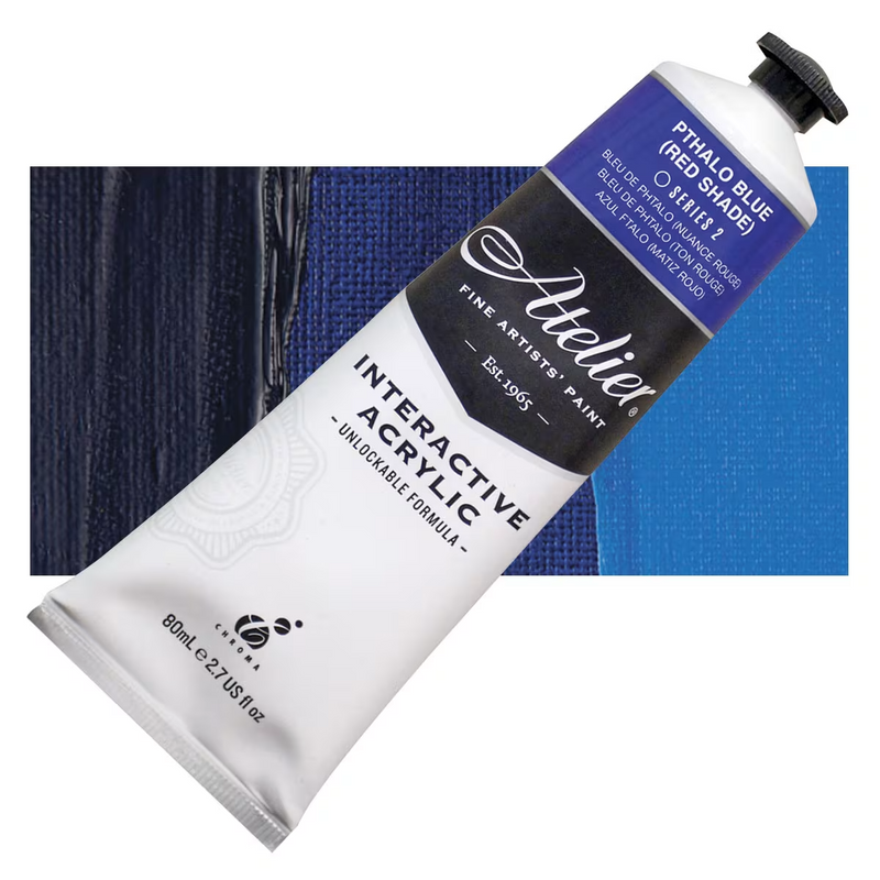 Atelier Interactive Artists' Acrylic - Pthalo Blue Red Shade