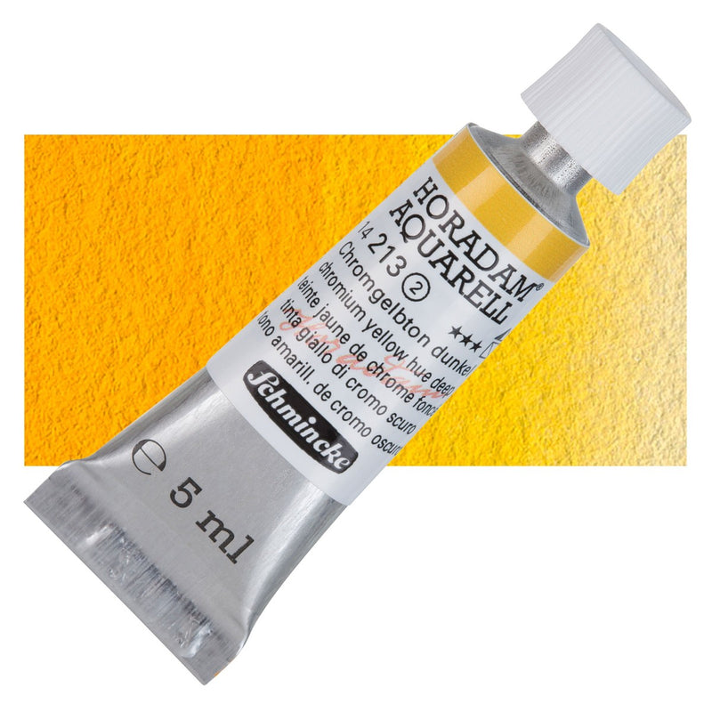 Schmincke Horadam Aquarell Watercolour Chrome Yellow Hue Deep