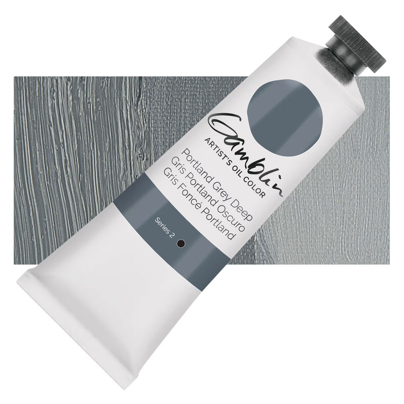 Gamblin Artists Oil Colour - Portland Grey Deep