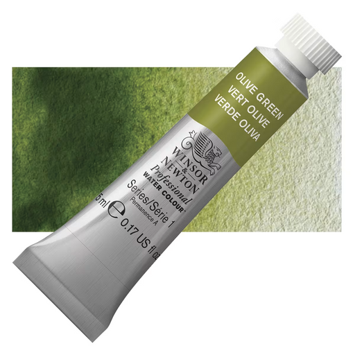Winsor & Newton Artists Watercolour - Olive Green - Winsor & Newton Artists Watercolour