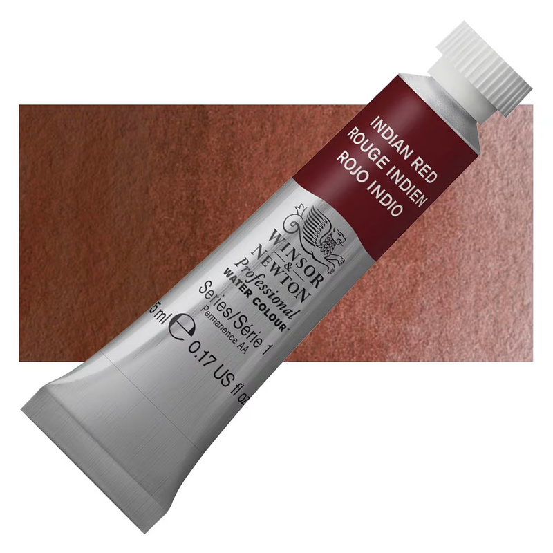 Winsor & Newton Artists Watercolour - Indian Red - Winsor & Newton Artists Watercolour