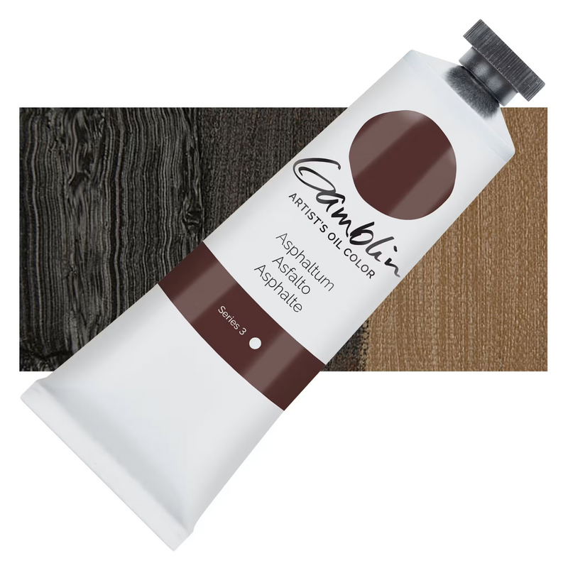 Gamblin Artists Oil Colour - Asphaltum