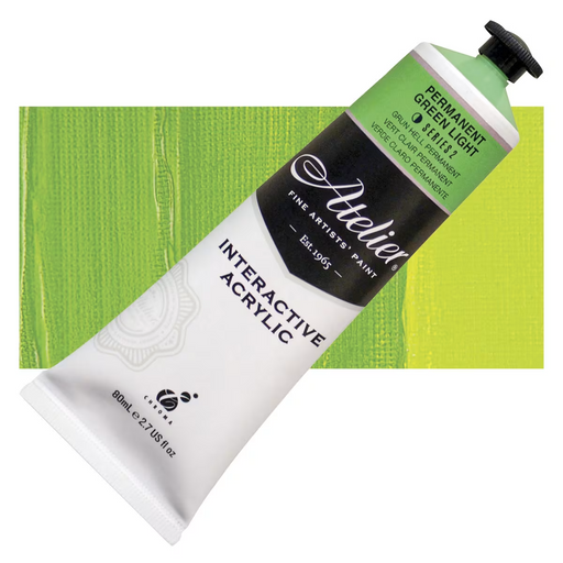 Atelier Interactive Artists' Acrylic - Permanent Green Light