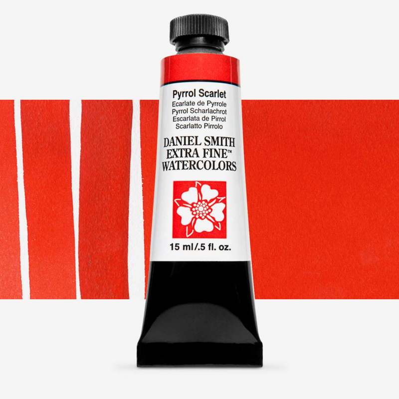 Daniel Smith Watercolour Pyrrol Scarlet