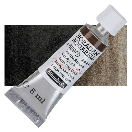 Schmincke Horadam Aquarell Watercolour Vandyke Brown