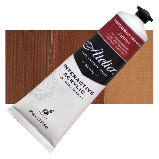 Atelier Interactive Artists' Acrylic - Transparent Red Oxide