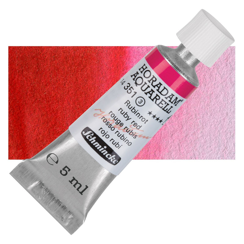 Schmincke Horadam Aquarell Watercolour Ruby Red