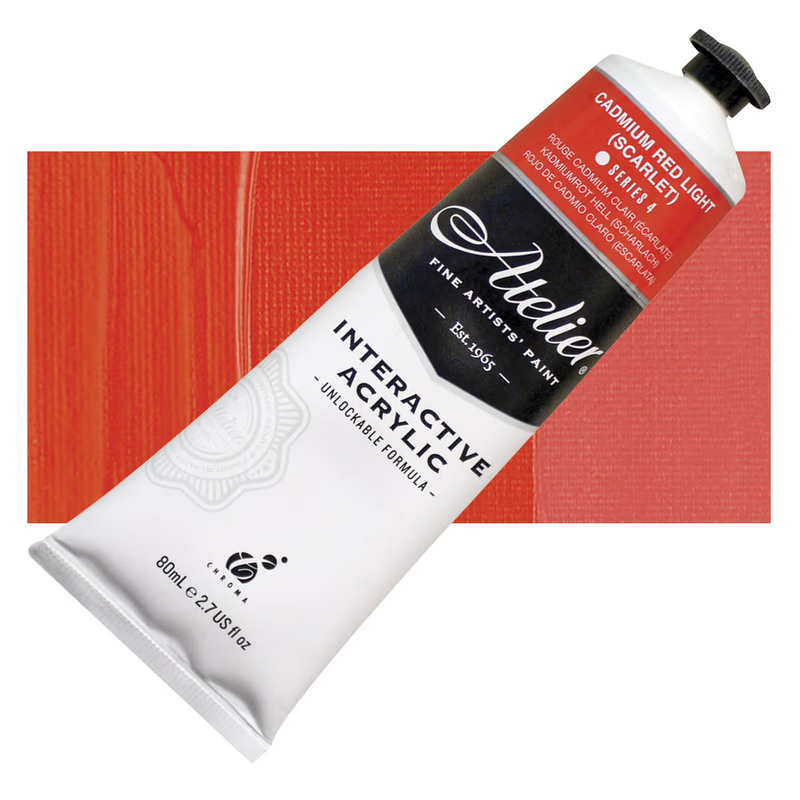 Atelier Interactive Artists' Acrylic - Cadmium Red Light