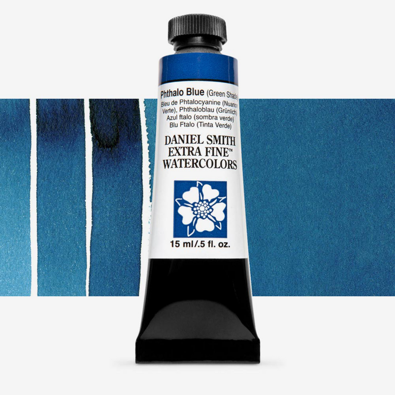 Daniel Smith Watercolour Phthalo Blue Green Shade