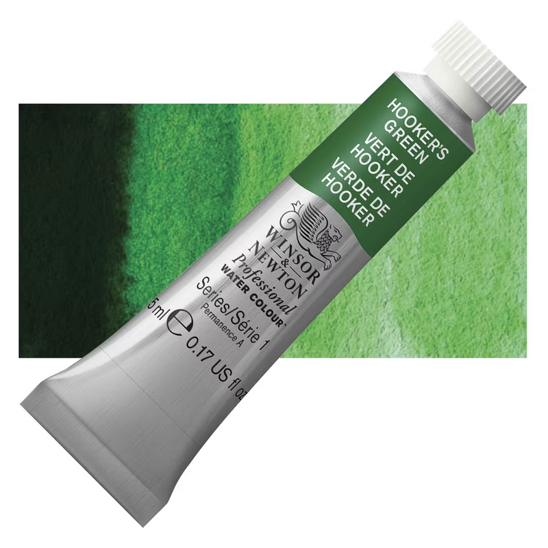 Winsor & Newton Artists Watercolour - Hooker's Green - Winsor & Newton Artists Watercolour