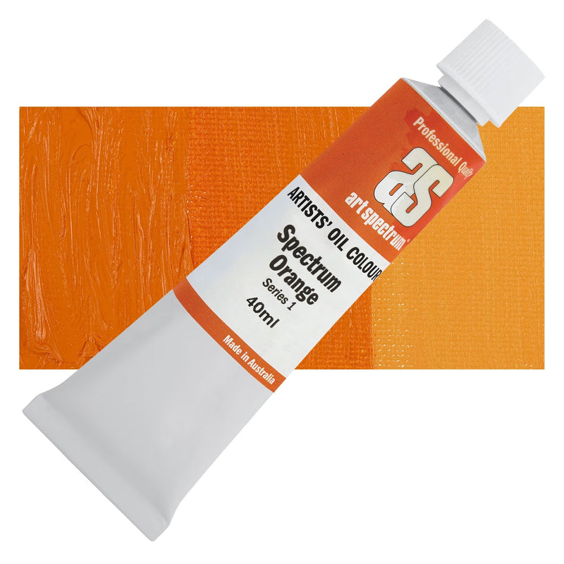 Art Spectrum Artists Oil Colour Spectrum Orange