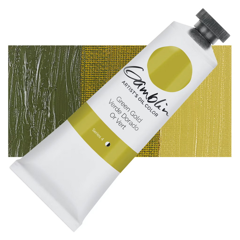 Gamblin Artists Oil Colour - Green Gold