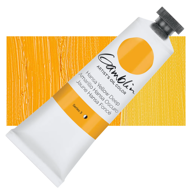 Gamblin Artists Oil Colour - Hansa Yellow Deep