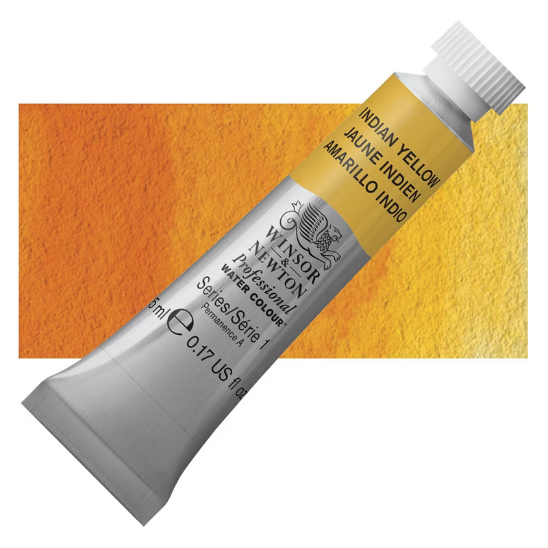 Winsor & Newton Artists Watercolour - Indian Yellow - Winsor & Newton Artists Watercolour