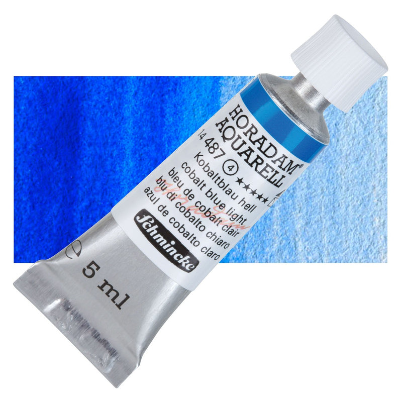 Schmincke Horadam Aquarell Watercolour Cobalt Blue Light