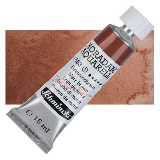 Schmincke Horadam Aquarell Watercolour Mars Brown