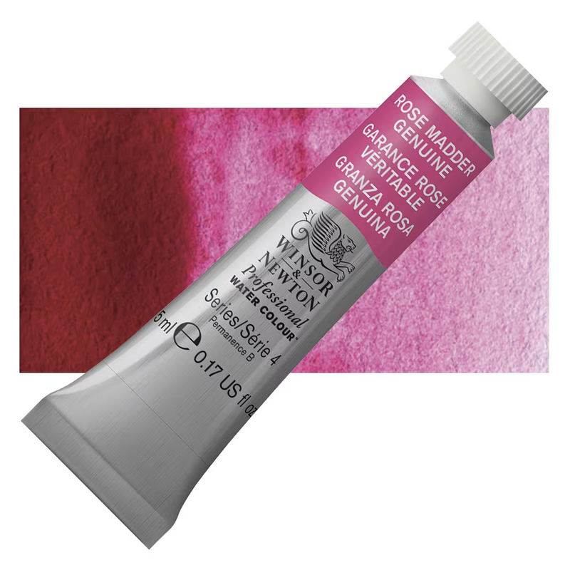 Winsor & Newton Artists Watercolour - Rose Madder Genuine - Winsor & Newton Artists Watercolour