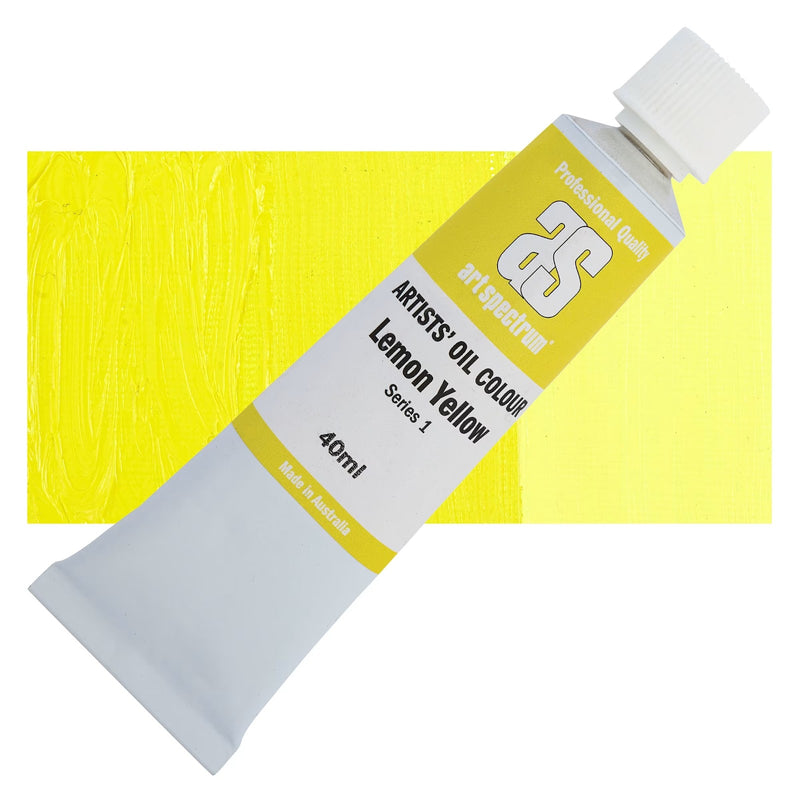 Art Spectrum Artists Oil Colour Lemon Yellow