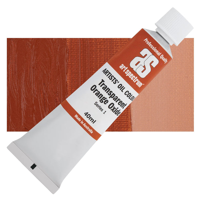 Art Spectrum Artists Oil Colour Transparent Orange Oxide