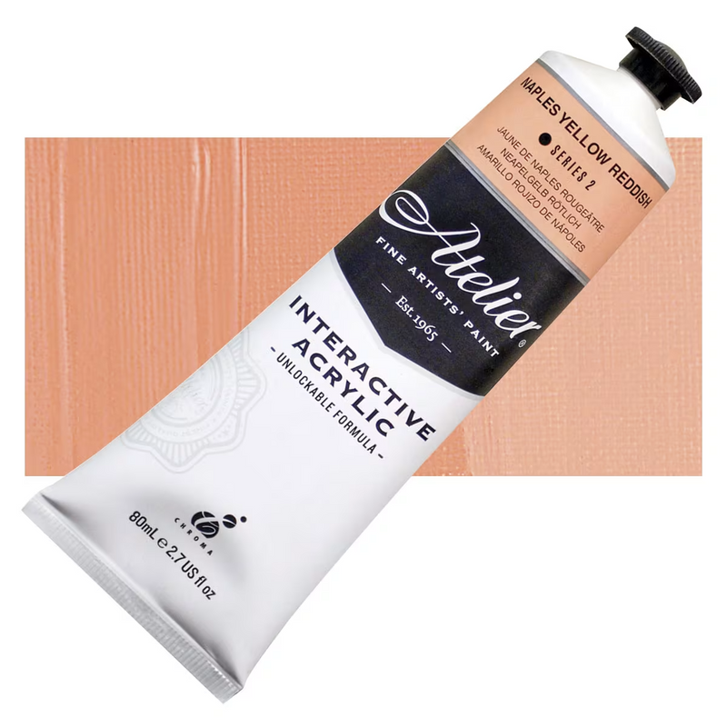 Atelier Interactive Artists' Acrylic - Naples Yellow Reddish