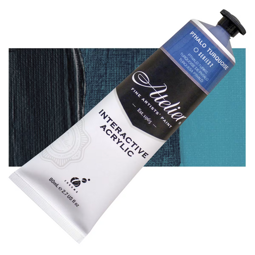 Atelier Interactive Artists' Acrylic - Pthalo Turquoise
