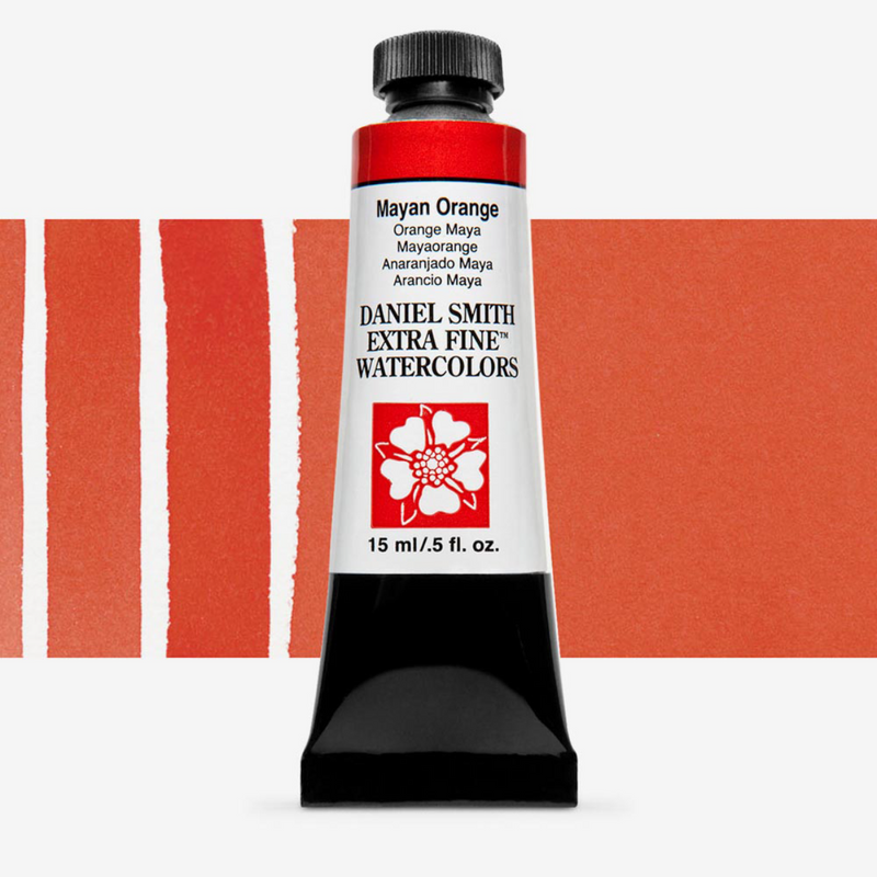 Daniel Smith Watercolour Mayan Orange