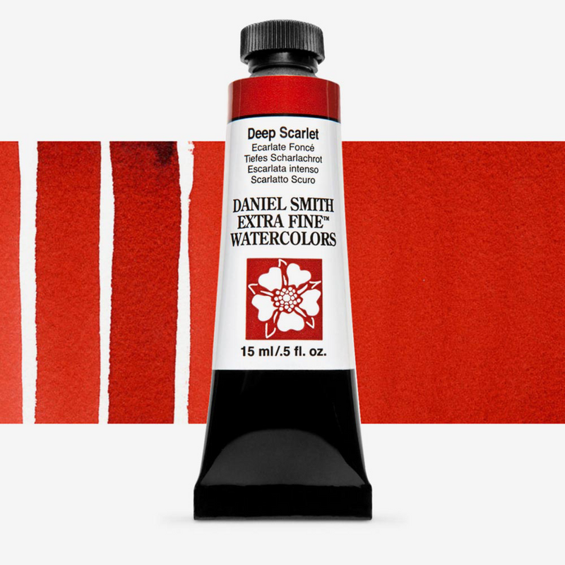 Daniel Smith Watercolour Deep Scarlet