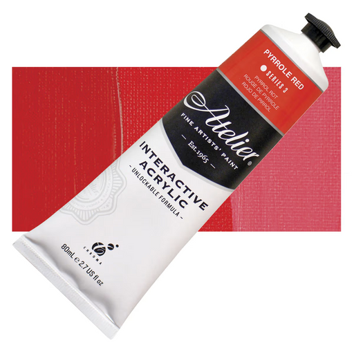 Atelier Interactive Artists' Acrylic - Pyrrole Red