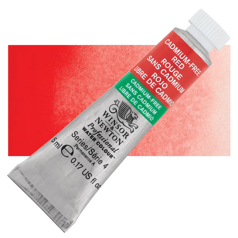 Winsor & Newton Artists Watercolour - Cadmium Free Red - Winsor & Newton Artists Watercolour
