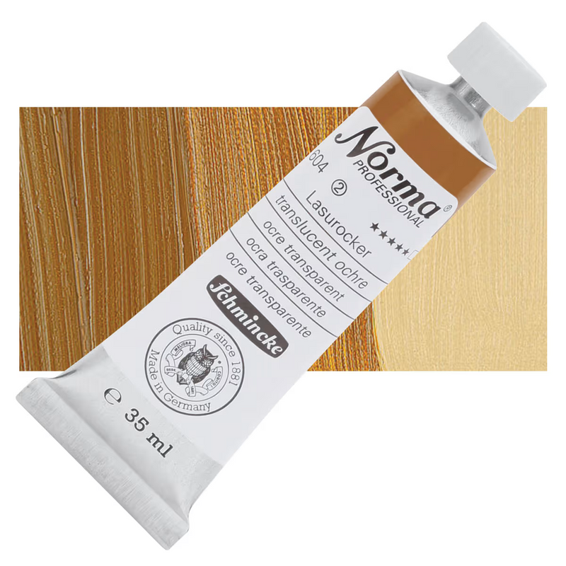 Schmincke Norma Professional Oil Colour Translucent Ochre