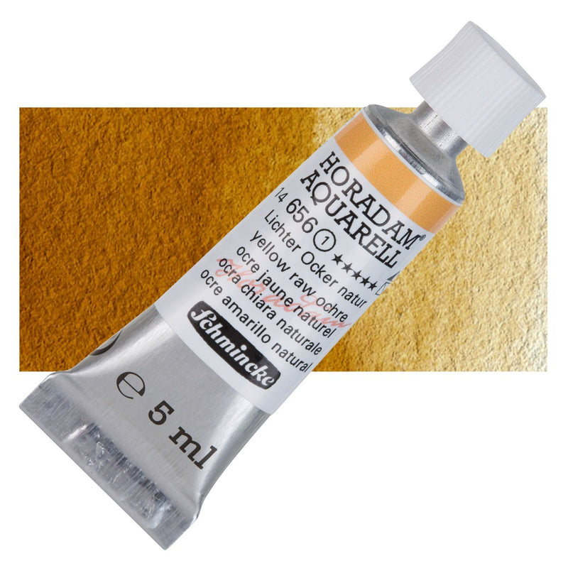 Schmincke Horadam Aquarell Watercolour Yellow Raw Ochre