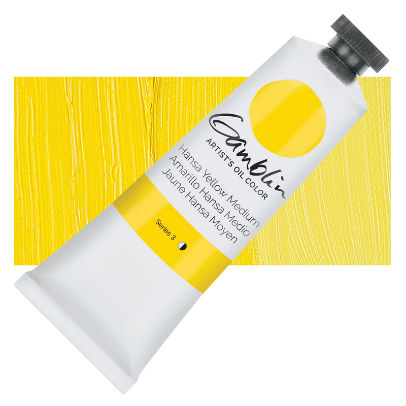 Gamblin Artists Oil Colour - Hansa Yellow Medium