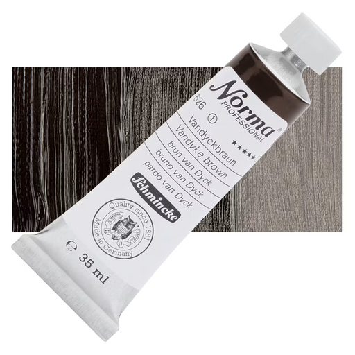 Schmincke Norma Professional Oil Colour Vandyke Brown